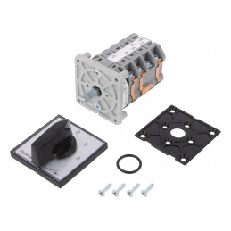 Comutator stea-triunghi 25A 3 poziții | Electronic-mag.ro | Componente Electronice