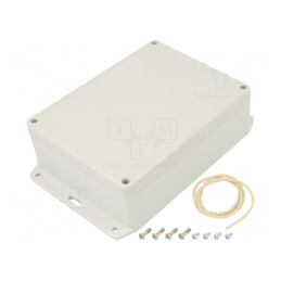 Carcasă Universală cu Lame de Fixare 125x165x55mm | Electronic-mag.ro | Componente Electronice