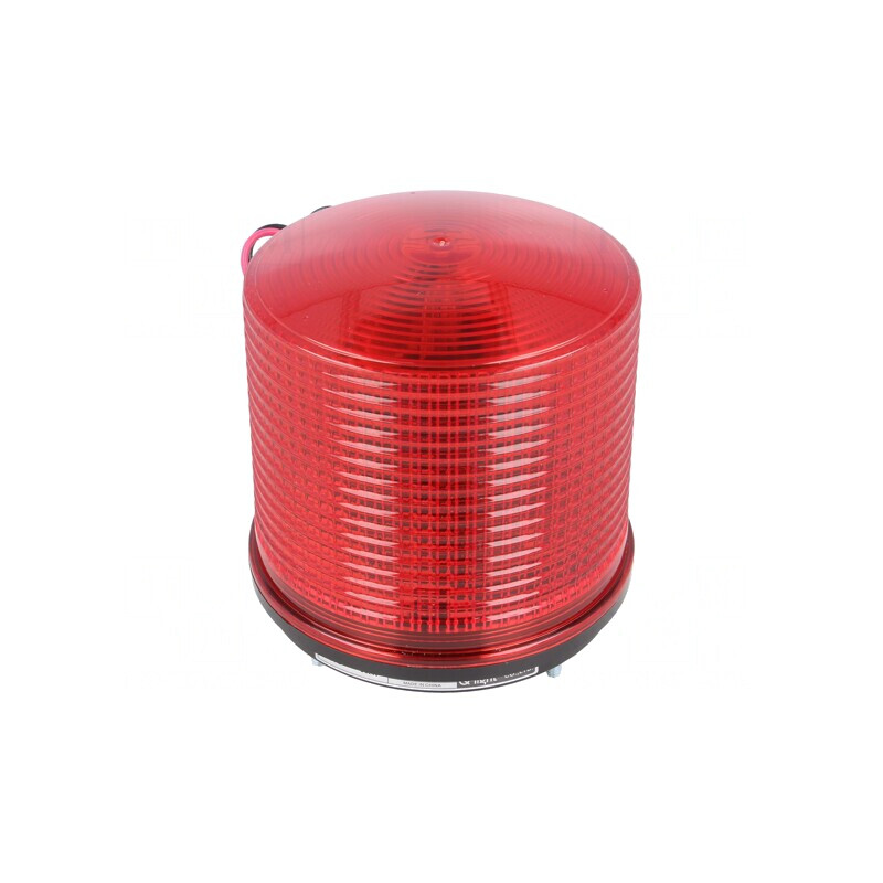 Semnalizator Luminos Lumină Flash Roșie 24VDC IP44 | Electronic-mag.ro | Componente Electronice