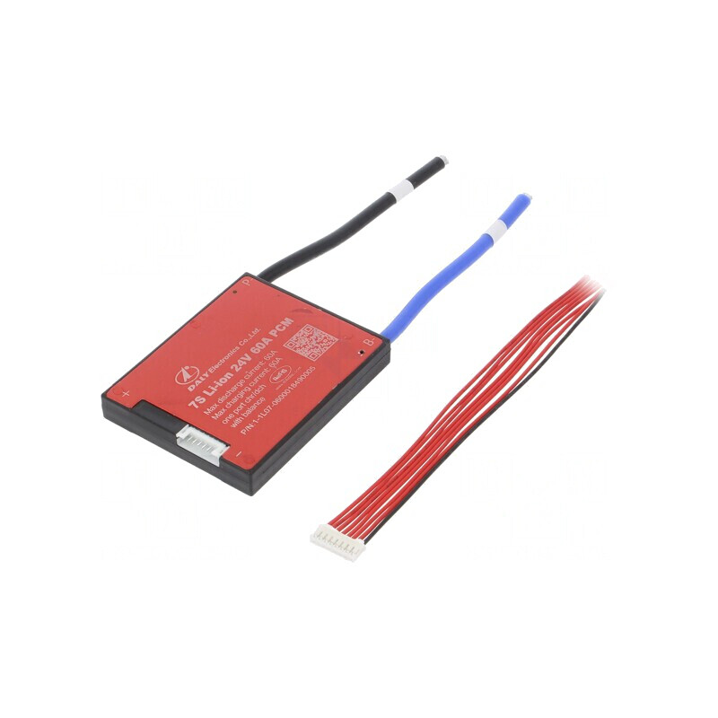 Protecție PCB Li-Ion 60A 25,9VDC 80x61x16mm | Electronic-mag.ro | Componente Electronice
