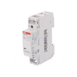 Contactor 2-polar 16A 12V NO x2