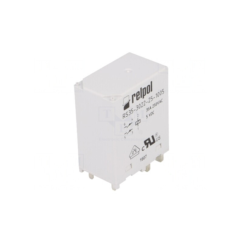 Releu electromagnetic DPST-NO 5VDC 35A RS35 | Electronic-mag.ro | Componente Electronice Releu electromagnetic DPST-NO 5VDC 35A RS35 | Electronic-mag.ro | Componente Electronice