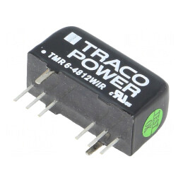 Convertor DC/DC 6W 18-75V la 12V 500mA SIP8 | Electronic-mag.ro | Componente Electronice