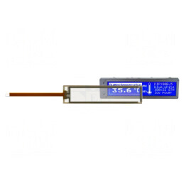 Afișaj LCD Grafic 180x32 Albastru 102x26.8mm | Electronic-mag.ro | Componente Electronice