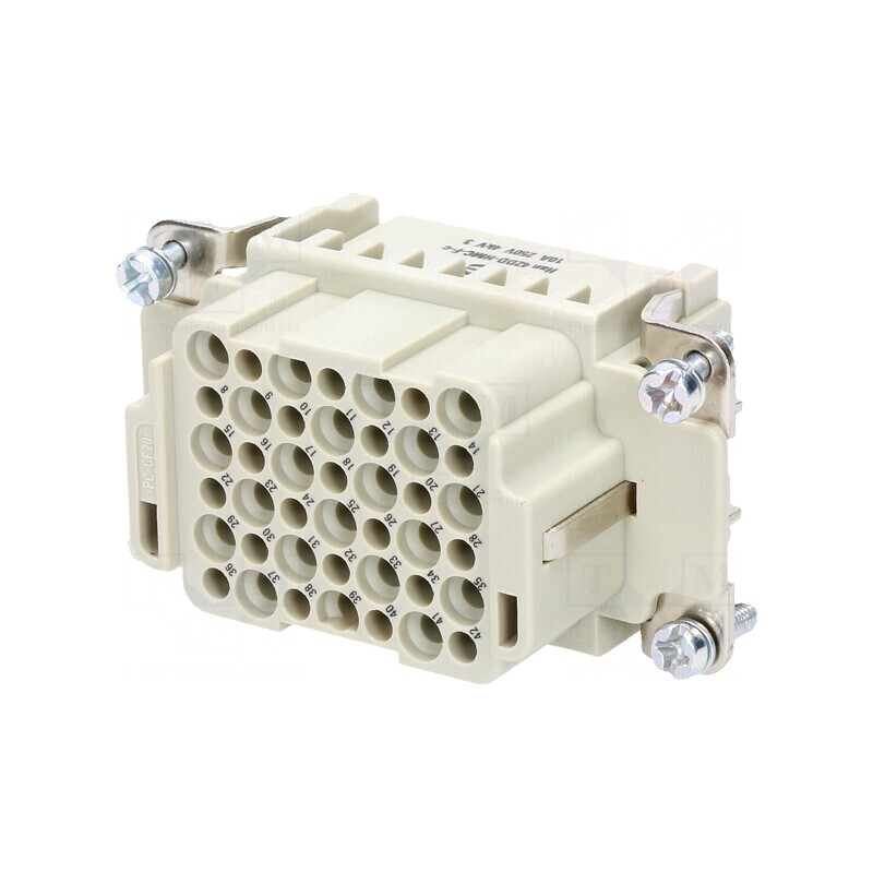 Conector HDC Inserturi Contact Mamă Han HMC PIN 42 PE | Electronic-mag.ro | Componente Electronice