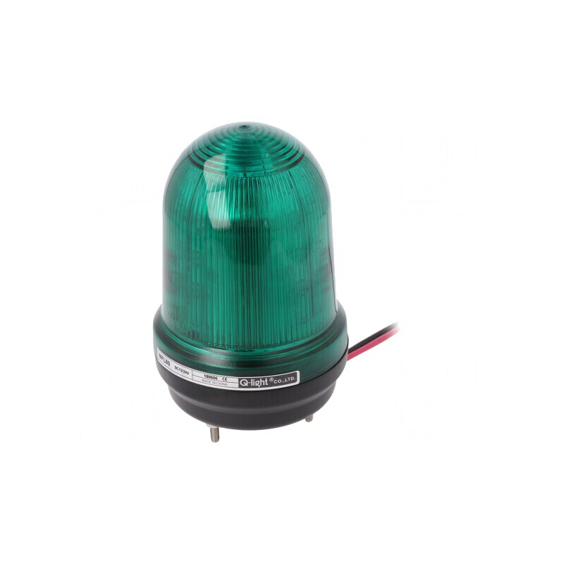 Semnalizator Luminos Verde LED 10-30VDC | Electronic-mag.ro | Componente Electronice