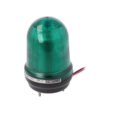 Semnalizator Luminos Verde LED 10-30VDC | Electronic-mag.ro | Componente Electronice