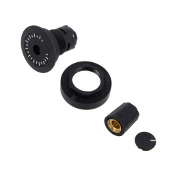Comutator rotativ 22mm IP65 RONTRON-R-JUWEL | Electronic-mag.ro | Componente Electronice