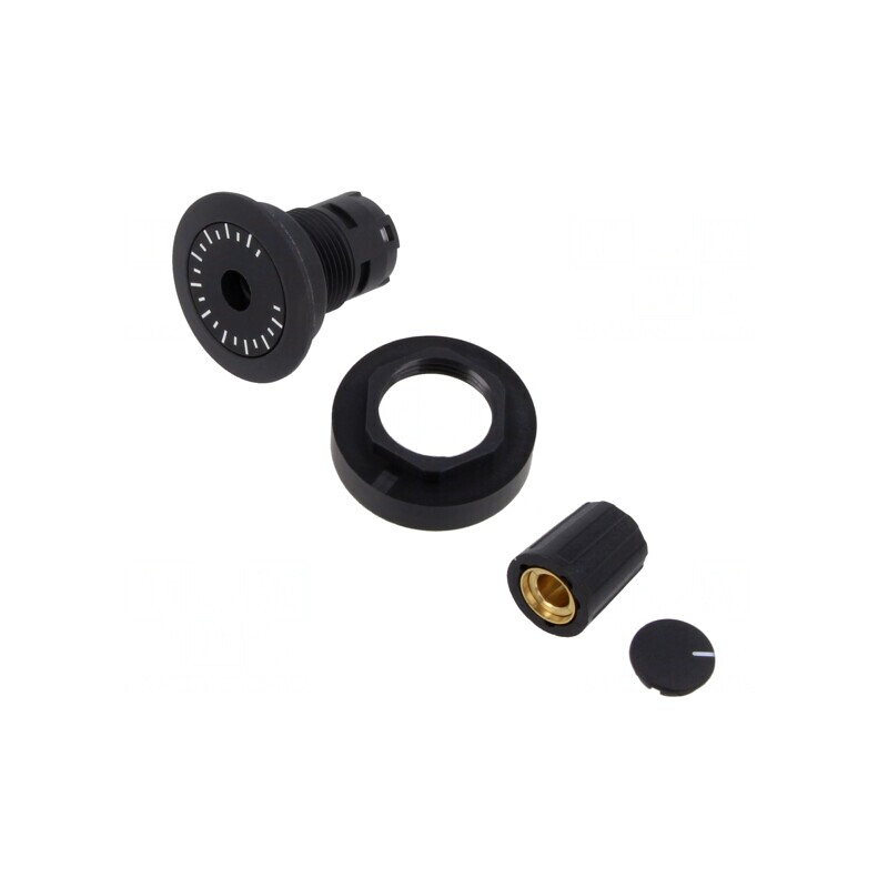 Comutator rotativ 22mm IP65 RONTRON-R-JUWEL | Electronic-mag.ro | Componente Electronice