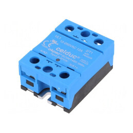 Releu Semiconductor 3-32VDC 12A 12-280VAC 1-Fazat | Electronic-mag.ro | Componente Electronice