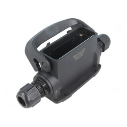 Carcasă Conectori HDC Han-Eco® A 16A Drept | Electronic-mag.ro | Componente Electronice