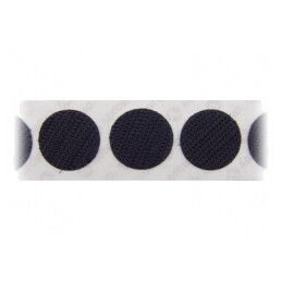 Bandă arici cârlig acril neagră 19mm VELCRO®BRAND | Electronic-mag.ro | Componente Electronice
