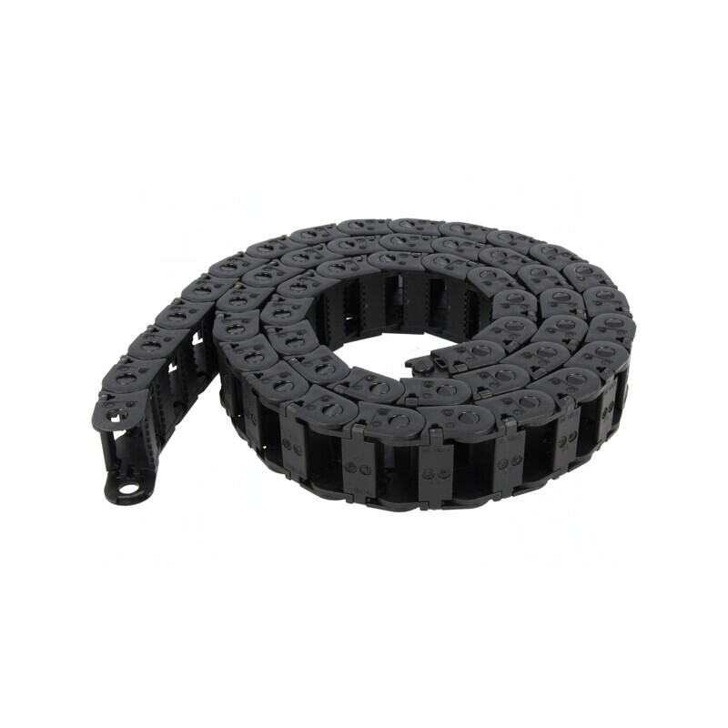 Ghidaj cu lanț E2.10 Raza îndoire 38mm Lungime 1000mm Interior 10,1mm | Electronic-mag.ro | Componente Electronice