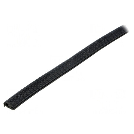 Ecran pentru margini PVC 10m negru 11,5mm | Electronic-mag.ro | Componente Electronice