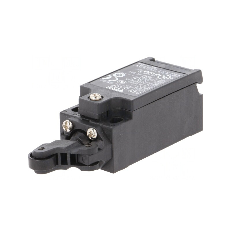 Limitator cursă manetă cu rolă din plastic 20mm 10A D4N-1162 | Electronic-mag.ro | Componente Electronice