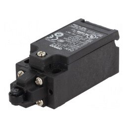 Limitator cursă rolă plastic Ø9,5mm NO NC 10A PG13,5 D4N-1A32 | Electronic-mag.ro | Componente Electronice