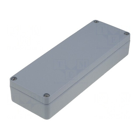 Carcasă Universală Aluminiu 64x186x34.5mm EUROMAS | Electronic-mag.ro | Componente Electronice
