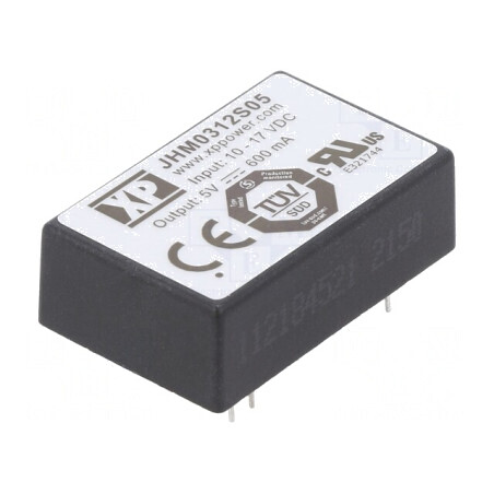 Convertor DC/DC 3W 10-17V la 5V 600mA DIP24 | Electronic-mag.ro | Componente Electronice