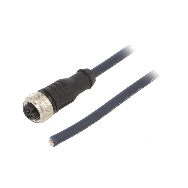 Cablu de conectare M12 5 PIN 5m IP69K | Electronic-mag.ro | Componente Electronice