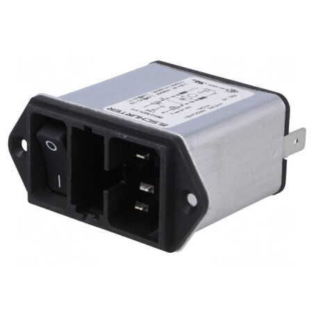 Conector de Alimentare AC 10A 250V IEC 60320 | Electronic-mag.ro | Componente Electronice