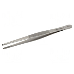 Pensetă Dreaptă 135mm Vârf Rotunjit | Electronic-mag.ro | Componente Electronice