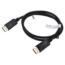 Cablu DisplayPort la HDMI 2m Negru | Electronic-mag.ro | Componente Electronice