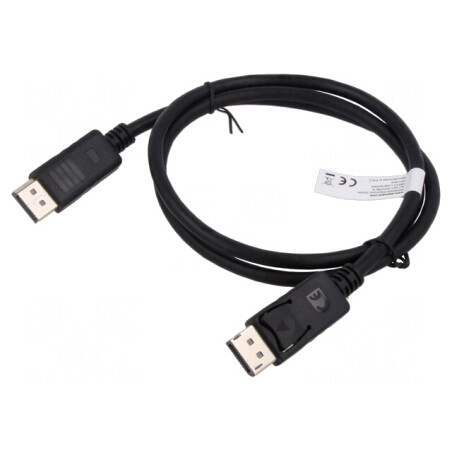 Cablu DisplayPort la HDMI 2m Negru | Electronic-mag.ro | Componente Electronice