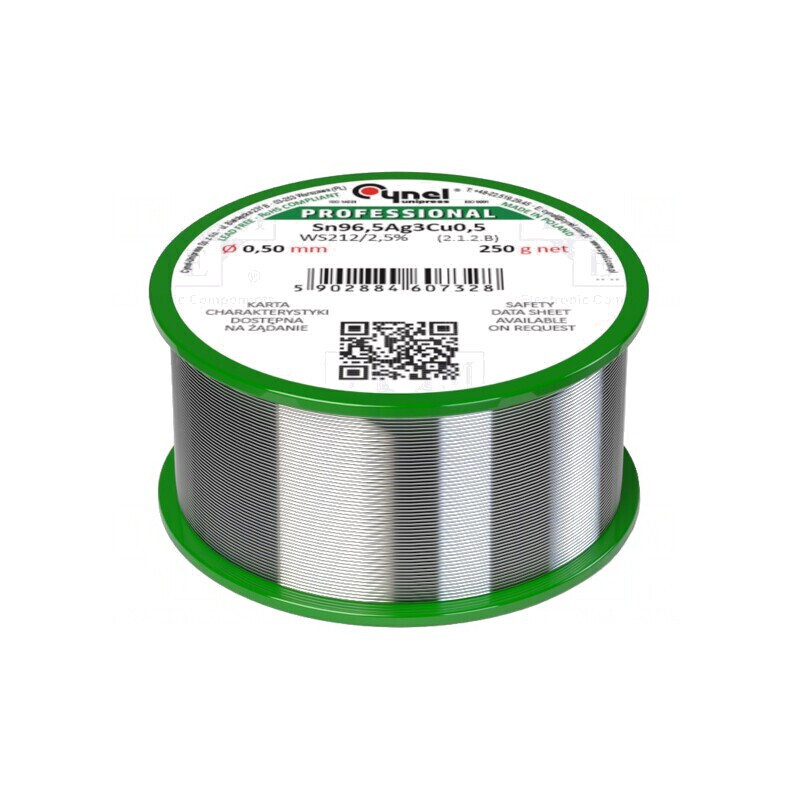 Sârmă de lipit fără plumb 0,5mm 250g | Electronic-mag.ro | Componente Electronice