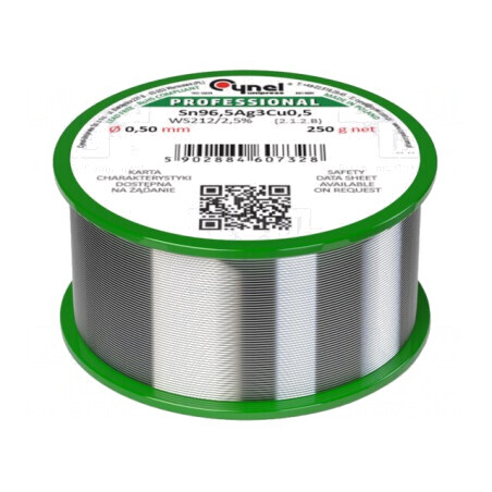 Sârmă de lipit fără plumb 0,5mm 250g | Electronic-mag.ro | Componente Electronice