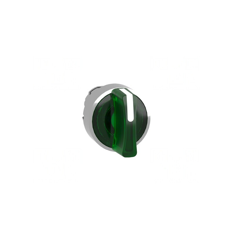 Comutator Rotativ 22mm Verde LED IP66 3 Pozitii | Electronic-mag.ro | Componente Electronice