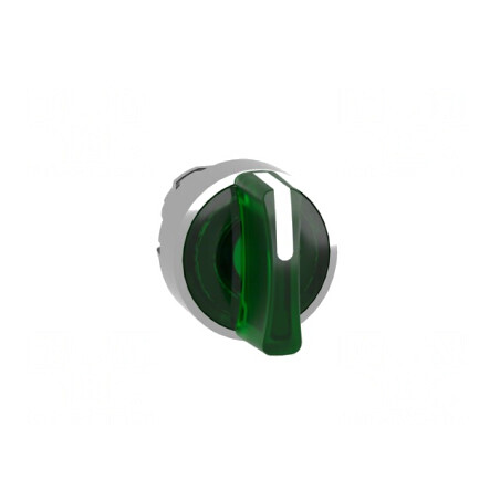 Comutator Rotativ 22mm Verde LED IP66 3 Pozitii | Electronic-mag.ro | Componente Electronice