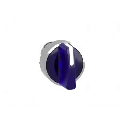 Comutator Rotativ 22mm LED Albastru IP66 3 Poziții | Electronic-mag.ro | Componente Electronice