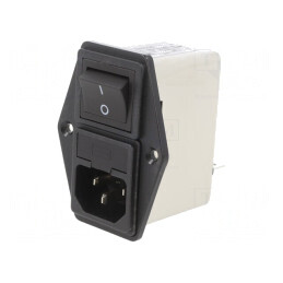 Filtru Anti-Interferențe Monofazat 250VAC 10A | Electronic-mag.ro | Componente Electronice