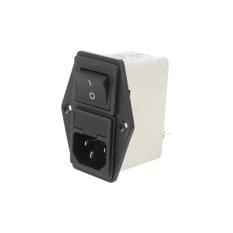 Filtru Anti-Interferențe Monofazat 250VAC 10A | Electronic-mag.ro | Componente Electronice
