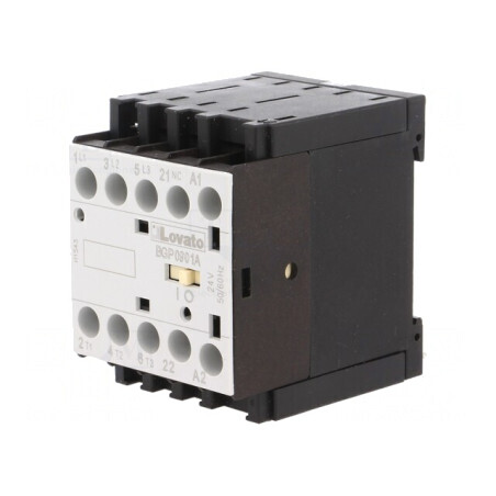 Contactor 3P NO 24VAC 9A BG | Electronic-mag.ro | Componente Electronice