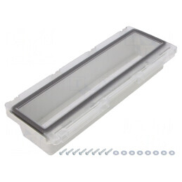 Ferestre de inspecție policarbonat IP65 257x108x47mm | Electronic-mag.ro | Componente Electronice