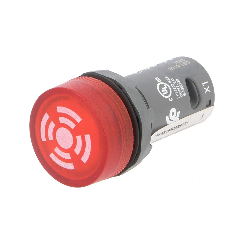 Semnalizator luminos-acustic 22mm 230VAC | Electronic-mag.ro | Componente Electronice