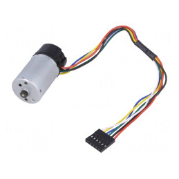 Motor DC 12V cu Encoder pentru 25D | Electronic-mag.ro | Componente Electronice