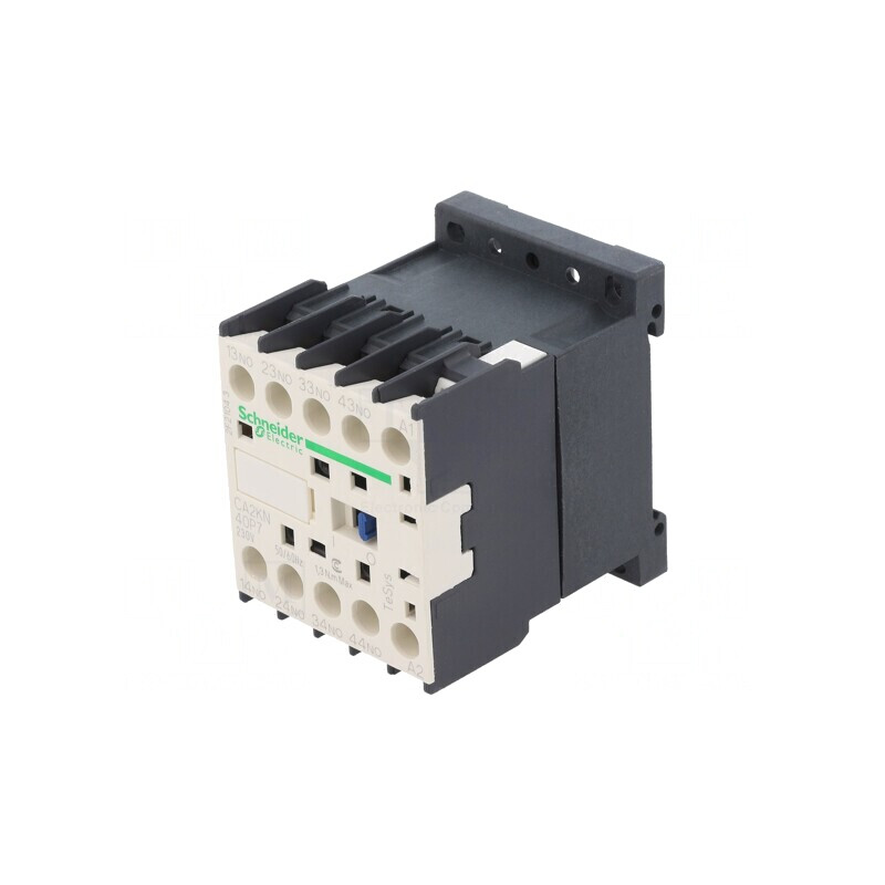 Contactor 4P NO 230VAC 10A DIN Rail | Electronic-mag.ro | Componente Electronice