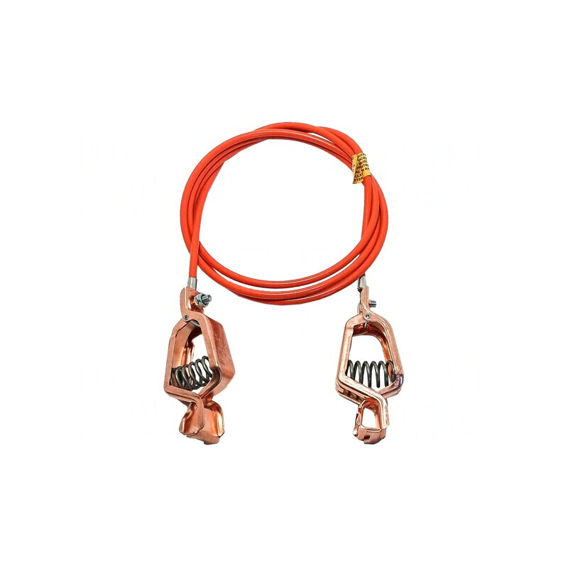 Cablu de împământare cu clemă crocodil | Electronic-mag.ro | Componente Electronice