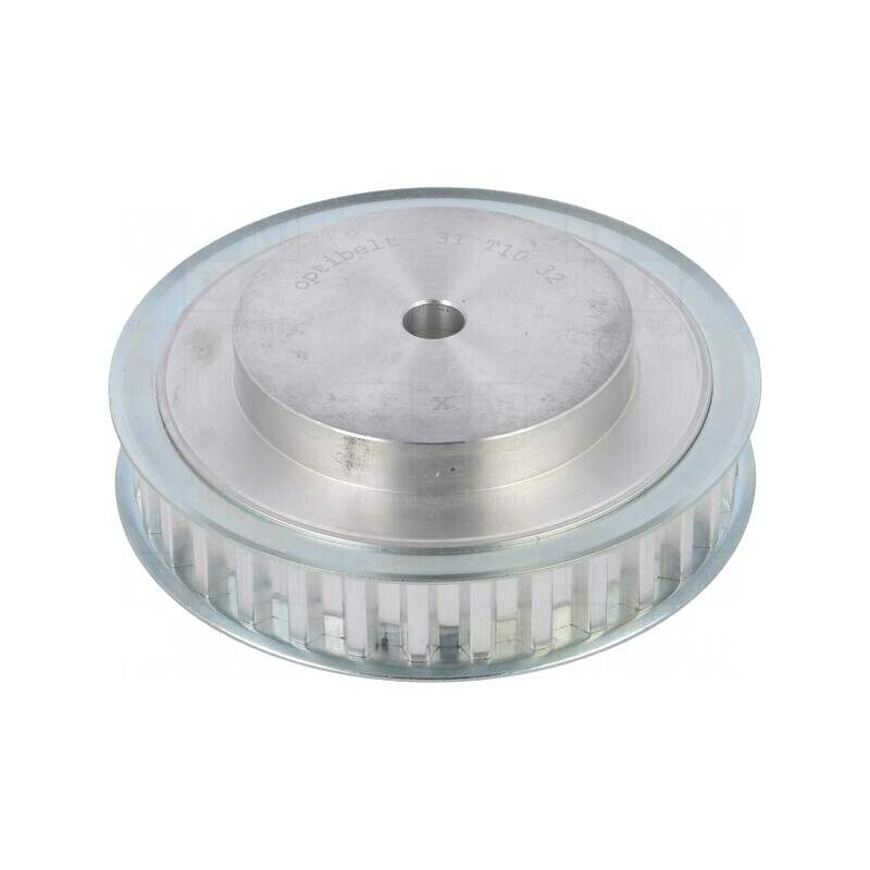 Roată de curea T10 aluminiu 16mm 100mm | Electronic-mag.ro | Componente Electronice