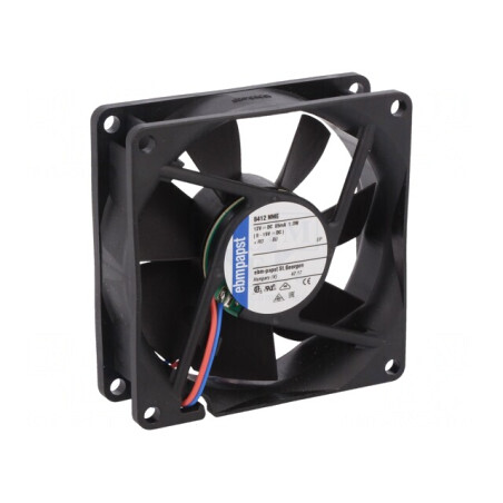 Ventilator DC axial 12V 80x80x25mm | Electronic-mag.ro | Componente Electronice