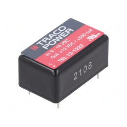 Convertor DC/DC 12W 9-36V la 12V/-12V TEL 12-1222 | Electronic-mag.ro | Componente Electronice
