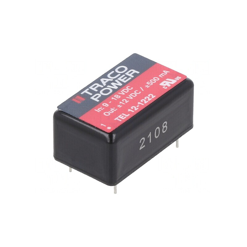 Convertor DC/DC 12W 9-36V la 12V/-12V TEL 12-1222 | Electronic-mag.ro | Componente Electronice Convertor DC/DC 12W 9-36V la 12V/-12V TEL 12-1222 | Electronic-mag.ro | Componente Electronice