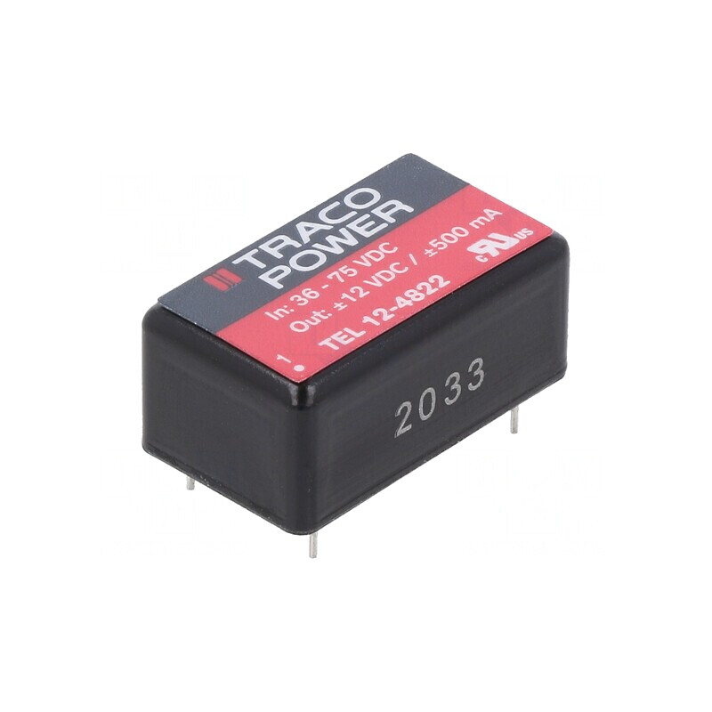 Convertor DC/DC 12W 36-75V la 12V/-12V | Electronic-mag.ro | Componente Electronice Convertor DC/DC 12W 36-75V la 12V/-12V | Electronic-mag.ro | Componente Electronice