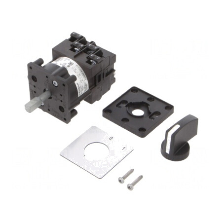 Comutator cu Came 3 Poli 12A 0-1 pentru Încastrare | Electronic-mag.ro | Componente Electronice