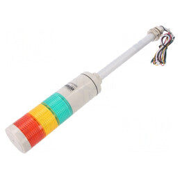 Coloană de Semnalizare LED Roșu/Ambră/Verde 24V | Electronic-mag.ro | Componente Electronice
