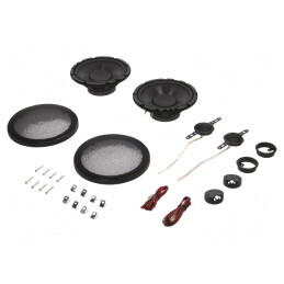 Set difuzoare auto | cu două căi,tweeter,woofer | 165mm | 120W | CL-018165SET