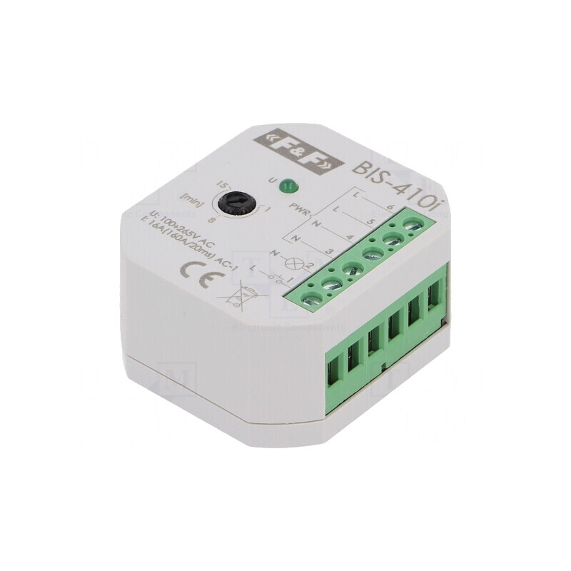 Releu Bistabil Impulsuri 16A BIS-410-LED | Electronic-mag.ro | Componente Electronice