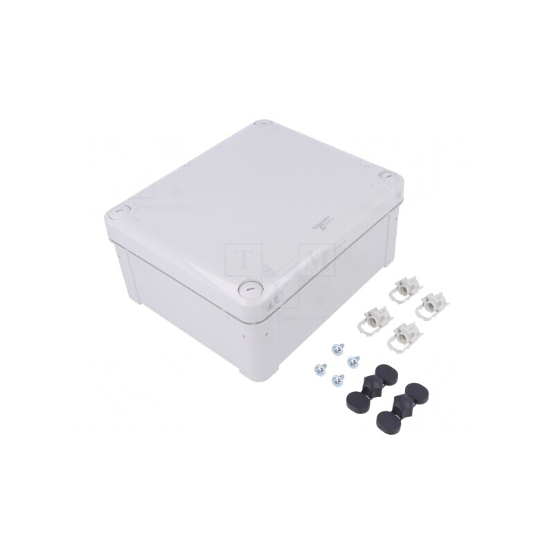 Carcasă universală policarbonat gri 164x198x87mm | Electronic-mag.ro | Componente Electronice